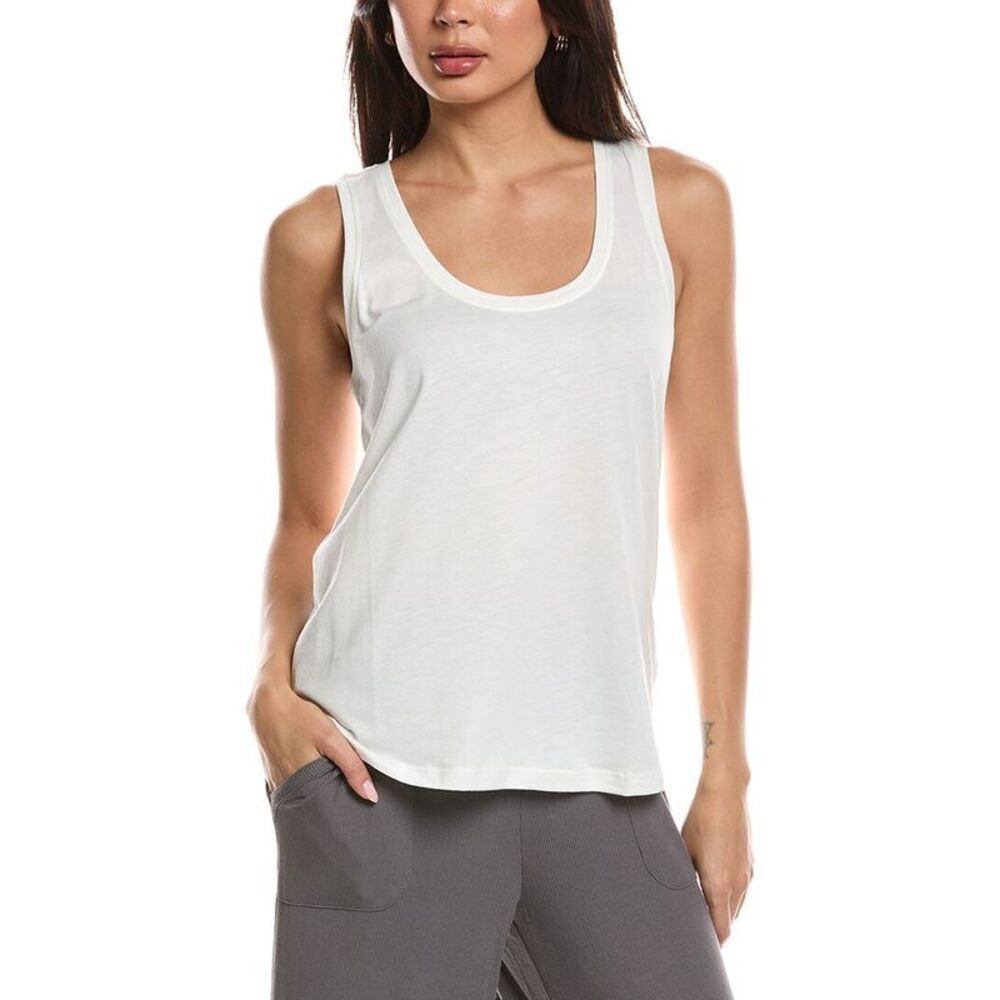 Barefoot Dreams Womens 2Pk Malibu Collection Tank, White